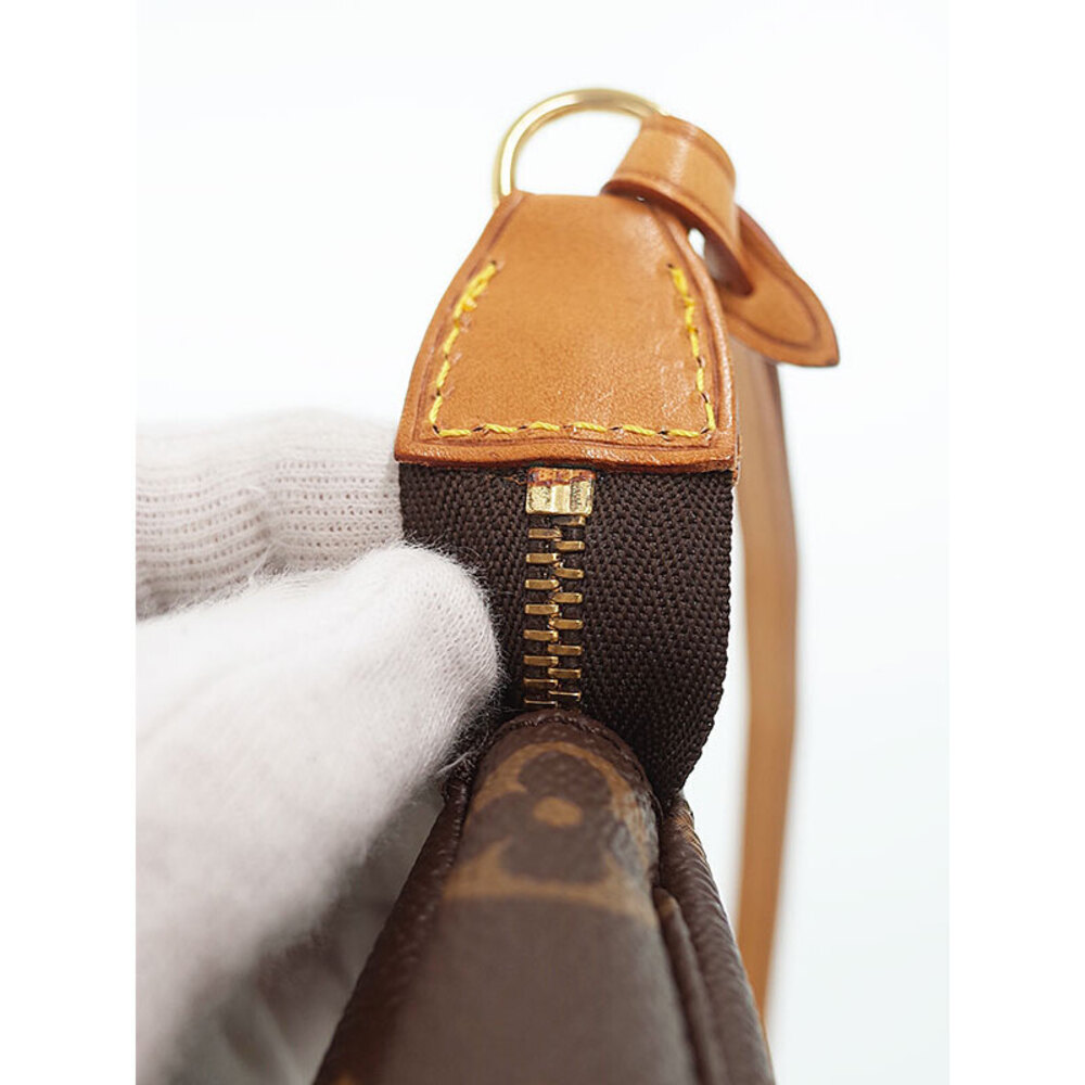 Louis Vuitton Leather Accessory Accessoires Pouch Pochette Brown Monogram - Picture 7 of 9